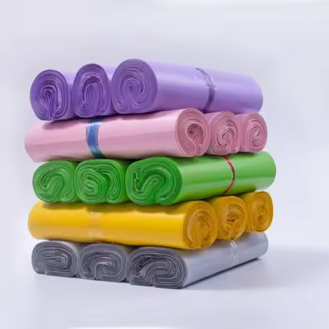 Plastic Courier Green Bag Express Packaging Bags Thicken Clothing Waterproof Mailing Bags Self Seal 