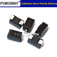 100PCS 1N4004 SMD DIODE M4 1A 400V IN4004 Rectifier Diode   New original