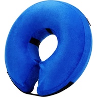 Katoggy Inflatable Dog Collar, Soft Dog Cone for Dogs After Surgery, Adjustable Blow up Donut E-Coll