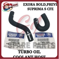 TURBO OIL COOLANT HOSE EXORA BOLD CFE PREVE SUPRIMA S (PW911292)(PW911293) ORIGINAL PROTON