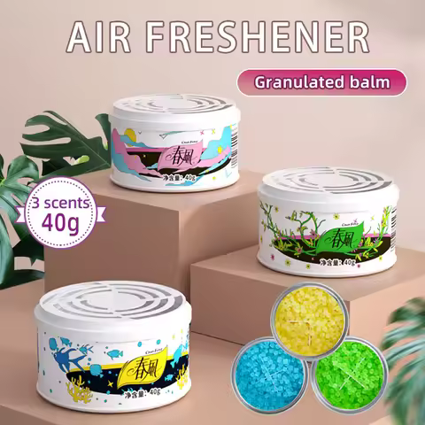 3PCS Home freshener Car Air Freshener Home Deodorizing Solid Scent Lavender Fragrance Flavors Home D