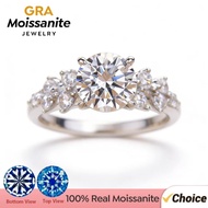 Berlin Love Letter Ring 1CT 2CT Moissanite Ring For Women