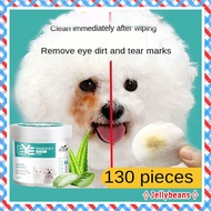 💗【Fast Delivery】💗 ✧ Jellybeans ✧ Pet wet wipes, dog eye wet wipes, cat tears removal wet wipes, cat ear wet wipes, puppy ear wet wipes