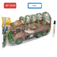 BP6030 army truck toy, children's army truck toy, children's educational push car toy