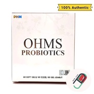 OHMS PROBIOTIC CAPSULES 80'S