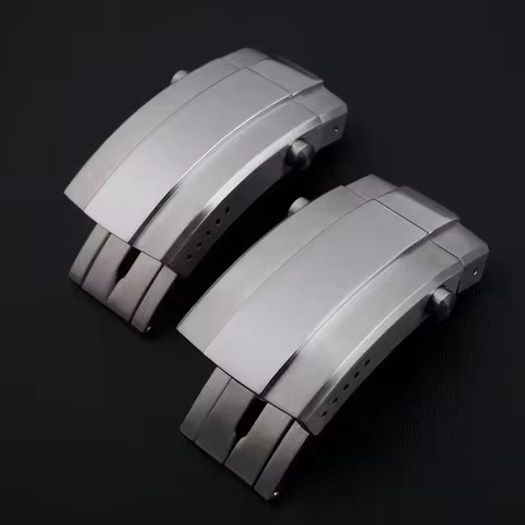 For Breitling Buckle Super Ocean Avenger Rubber Silicone Watchband Strap Stainless steel Folding Buc