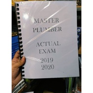 Master plumber exam,