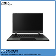 Avita Essential 14 Laptop (Intel Celeron N4000 2.60GHz 128GB SSD 4GB 14" FHD W10 Home) - FOC Backpack + Mouse