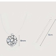 2026 New Product AG Puppy French S925 Sterling Silver Necklace Mermaid Tears Women's Clavicle High-E