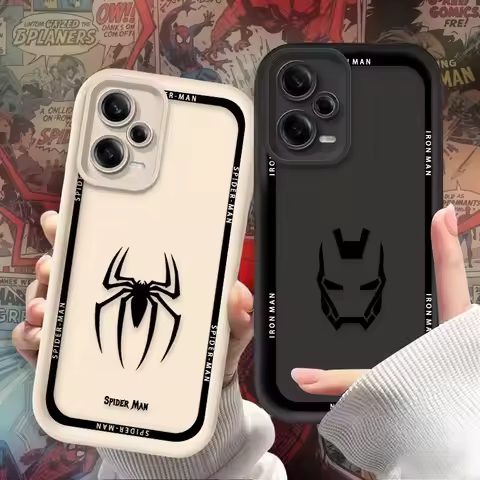 Spider Man Shockproof Case for Xiaomi Redmi 15 13 12 15C 14C 14R 13C 12C 10C 4G 5G A5 A4 A3 Turbo 4 