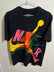 二手 Nike Jordan TEE 短袖上衣 短袖T恤 短T 黑色 SIZE:XL