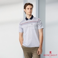 [MONTAGUT MONTAGUT] Moisture Wicking Casual Half-Sleeve POLO Shirt (S3282-85)