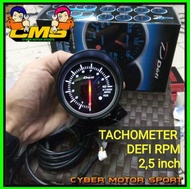 gauge tachometer RPM mobil universal. Tachometer racing pengukur putaran mesin