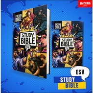 The Action Bible Study Bible ESV, Hardcover, Full Color (Action Bible Series)