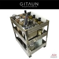 [AIM] Stainless Steel Pull Out Kitchen Accessories / Pull Out Kitchen / Kitchen Drawer / Laci Kabine