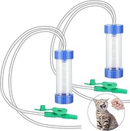Eaasty 2 Pcs Suction Device with Mucus Trap Kitten Puppy Feeding Tube Feeding Supplies Feeding Tool 