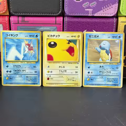 Diy Proxy 1999 Japanese PMCG Promos P.M. Card Snap Pikachu Charmander Chansey Magikarp Corocro Best 