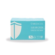 MEDICOS Ultra Soft 4ply Sub Micron Surgical Face Mask(50pcs)