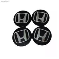 4pcs 69mm wheel center hub caps Logo badge emblems for honda civic crv accord fit Spirior city DRL