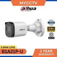 DAHUA CCTV 4 In 1 Outdoor Bullet Camera Analog Full HD 2MP 1080P DH-HAC-B1A21P-U