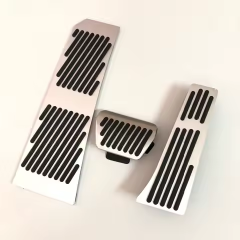 Car Footrest Gas Brake Pedal For BMW 5 6 7-series GT X3 X4 E65 E66 E83 F25 F26 F06 F01 F02 F03 F04 F