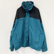 Columbia Bugaboo Mountain Parka，藍綠色，L碼（古著）