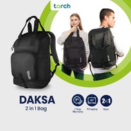 Torch Daksa 2 In 1 Tote Bag Backpack Tas Ransel Laptop Up To 16 Inch