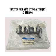 CYLINDER BRAKE MASTER TRAJET MASTER REM ATAS HYUNDAI TRAJET 2 LUBANG