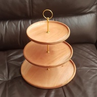 Wooden cake stand cake stand/ 3 tier cake/ cupcakes/