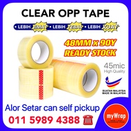 MYWRAP TAPE 18MM / 24MM / 36MM / 48MM High Quality Cellophane Tape Stationery Tape Transparent Tape