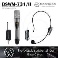 Black Spider UHF Wireless Microphone BSWM-731 BSWM-731H (BSWM731 / BSWM731H)