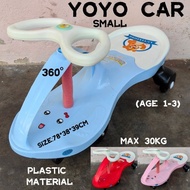 VVM: KIDS YOYO CAR PLASMA SWING CAR ROTATE TWIST CAR
