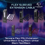 Tecware FLEX PSU Extensions Black/Black White/Black Red/Black​ Grey/White