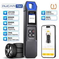 MUCAR T261 Car Tire Pressure Diagnosis Tools TPMS 315MHz/433MHz Sensor Activate Programming Relearn 