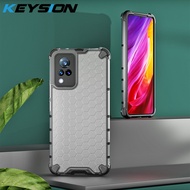 Ốp Chống Sốc KEYSION Ốp Điện Thoại Hình Tổ Ong VIVO V21 Y72 5G Dành Cho Y20 2021 Y20i Y20A Y20S Y20s