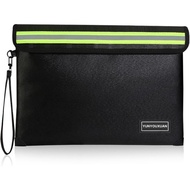 5200 ° Beg Tahan Api F dengan Zip (11"x7.9"), 8 Lapisan Penebat Api, Beg Penyimpanan Tahan Api & Air