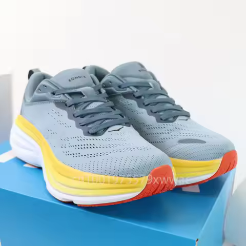 ‮hoka one one | Bondi 8 Mens Ticot Lace Up Running & Training Shoes