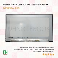 อะไหล่หน้าจอ LCD 15.6" นิ้ว 30 pin N156BGA-E53 สำหรับ HP Probook 450 G8 และ 450 G9 ความละเอียด WXGA 