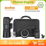 Godox AD400Pro AD400 Pro TTL HSS WITSTRO All-in-One Outdoor Flash + 2.8m Air Cushioned Light Stand +