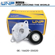 16620-25020 Belt Tensioner Pulley for TOYOTA CAMRY AVALON RAV4 LEXUS ES260 2.5L 2018-, OE: 16620-250