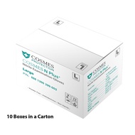 COSMES N+ Nitrile Examination Gloves/Powder Free/Blue/10 Boxes per Carton