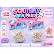 Paw Pearl Squishy Toy | Squishy Ball Pearl Gemoy Pastel
