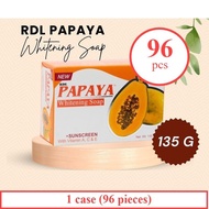 1 case (96pcs) RDL Papaya Soap 135g