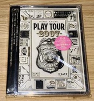 安室奈美惠 玩樂主義 PLAY TOUR 2007巡迴演唱會 DVD 附側標 全新僅拆