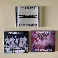 LE SSERAFIM LESSERAFIM FEARLESS JAPAN UNSEALED ALBUM