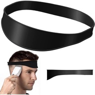 Neckline Shaving Template and Hair Trimming Guide, High-Grade Curved Durable Silicone Haircut Band f
