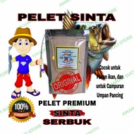 UMPAN IKAN PELET SINTA + PELET IKAN MAS 781 UMPAN IKAN MAS RAME BABON