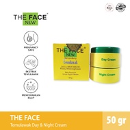 The FACE Temulawak Day &amp; Night Cream 50gr - Facial Moisturizing Skincare | Day And Night Moisturizer