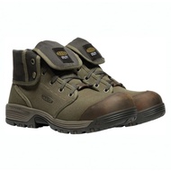 KEEN Men's #1026364 Roswell Mid Carbon Fiber Toe canvas military olive color  safety Boots