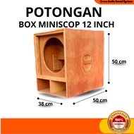 POTONGAN Box Sound System Speaker Subwofer Miniscop 12 Inch Papan Triplek 12mm 15mm 18mm